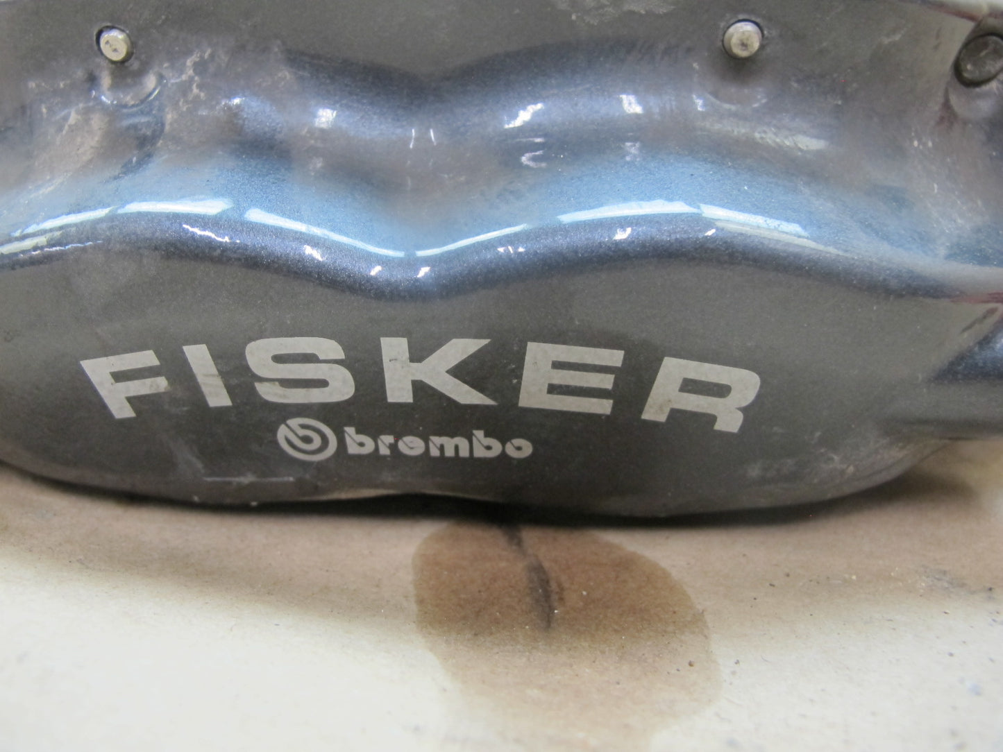 11-12 Fisker Karma Set of 2 Brembo Rear Left & Right Brake Caliper 61K OEM