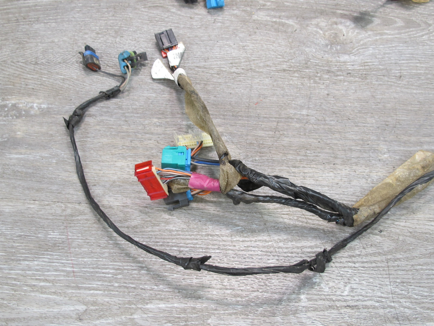 97-04 Chevrolet Corvette C5 Set of 2 Left & Right Door Wire Wiring Harness OEM