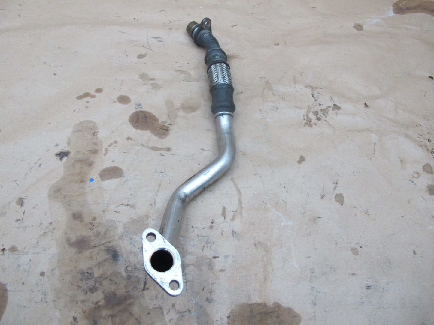 03-10 Bentley Continental GTC GT Flying Spur 6.0L Oil Return Hose Pipe Line