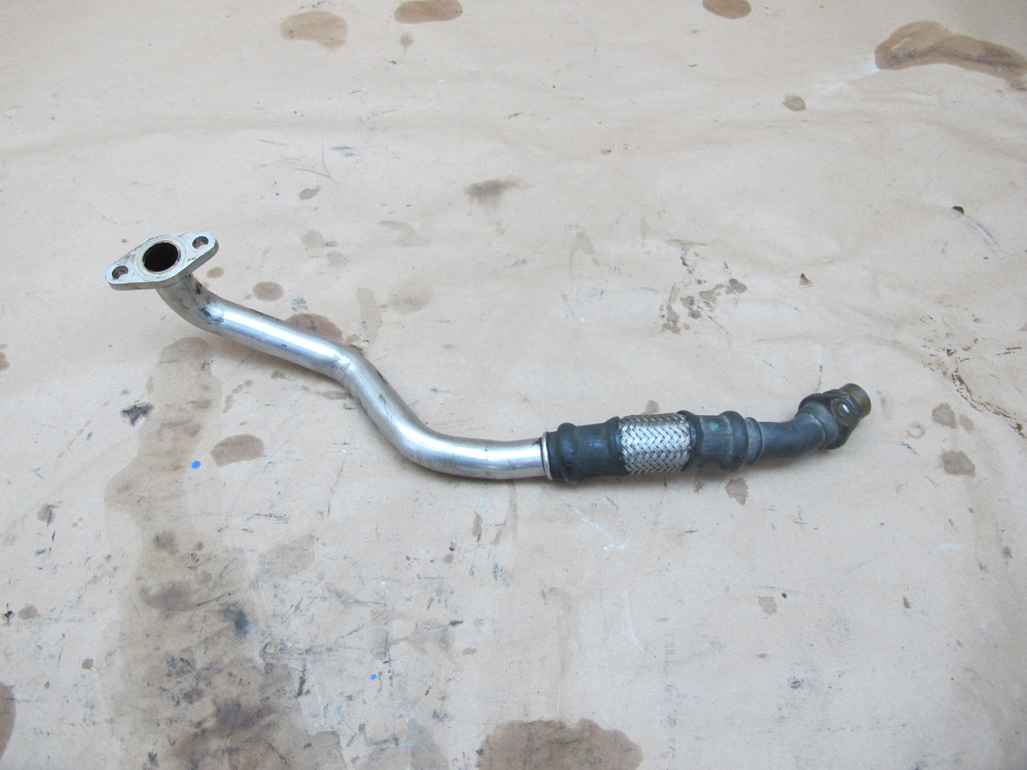 03-10 Bentley Continental GTC GT Flying Spur 6.0L Oil Return Hose Pipe Line