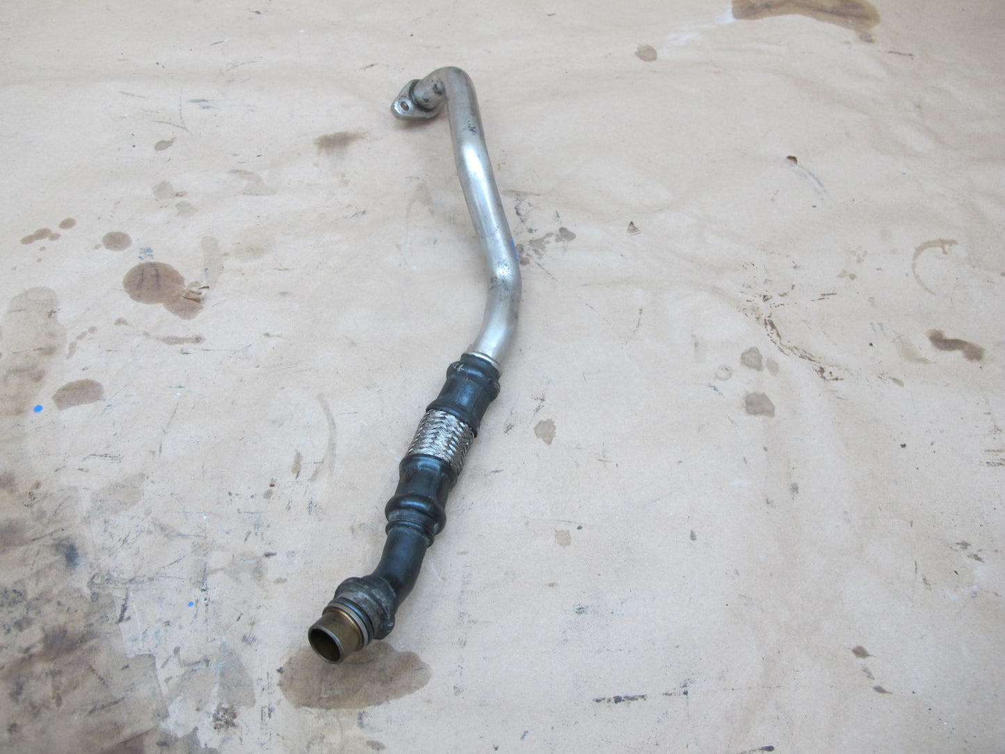 03-10 Bentley Continental GTC GT Flying Spur 6.0L Oil Return Hose Pipe Line