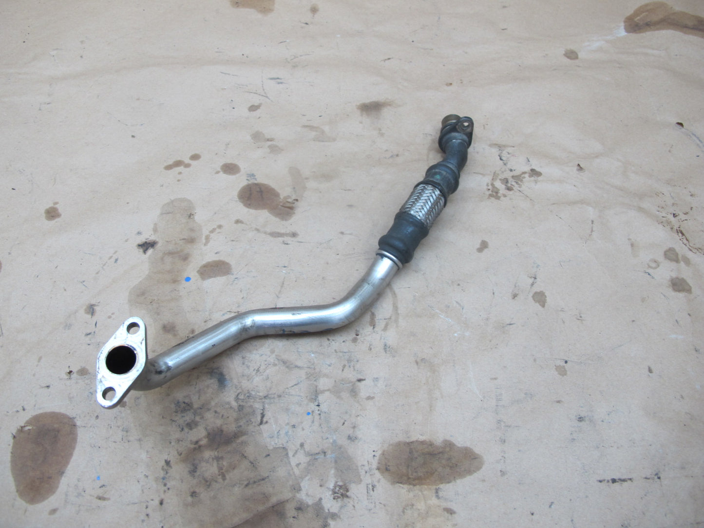 03-10 Bentley Continental GTC GT Flying Spur 6.0L Oil Return Hose Pipe Line