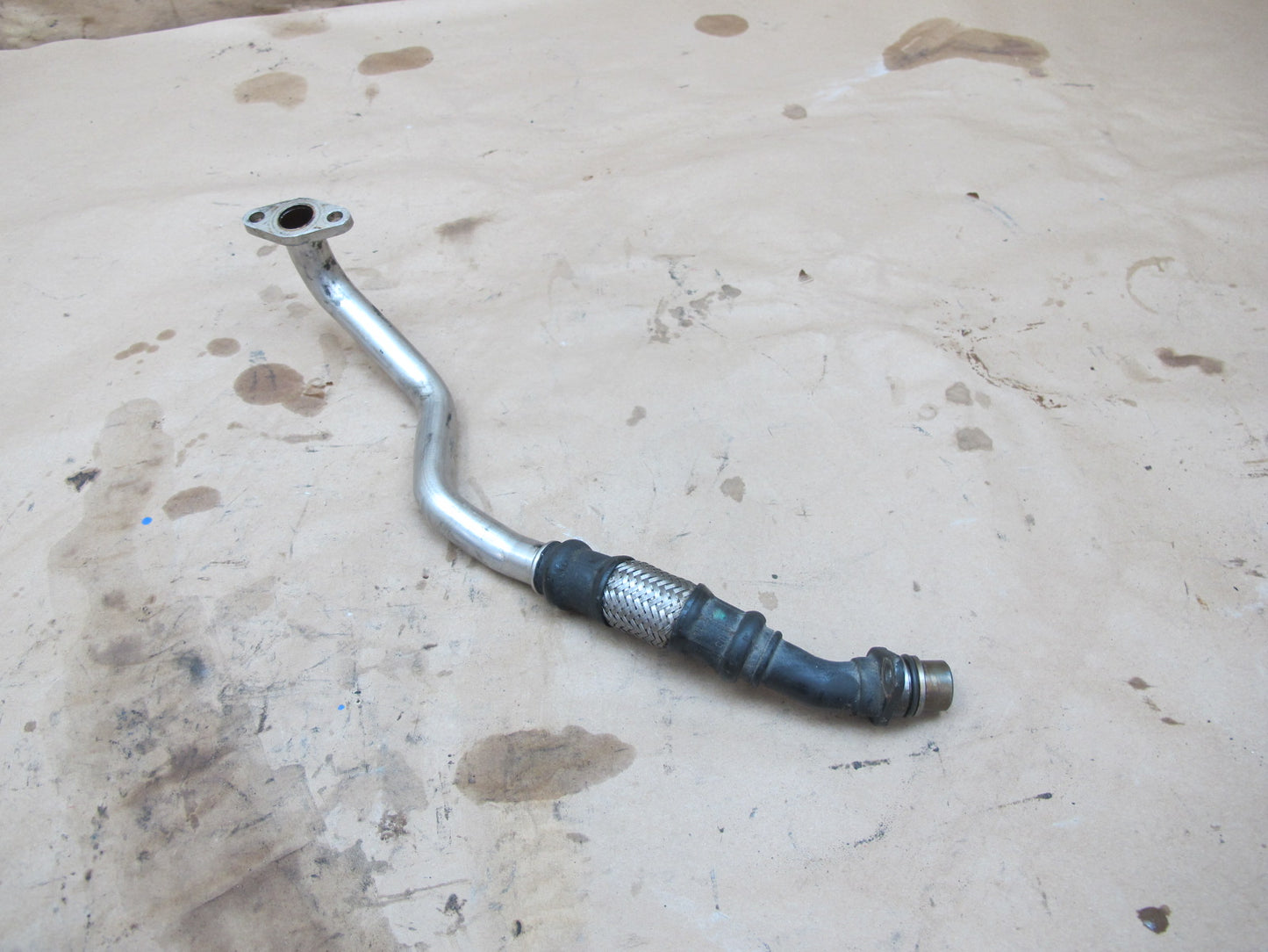 03-10 Bentley Continental GTC GT Flying Spur 6.0L Oil Return Hose Pipe Line