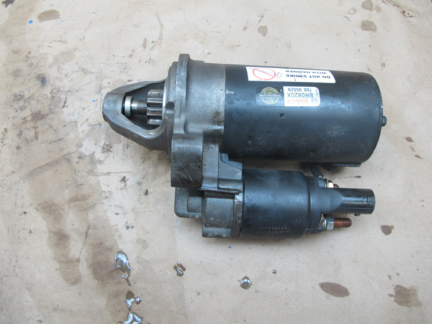 03-10 Bentley Continental GTC GT Flying Spur 6.0L Engine Starter Motor