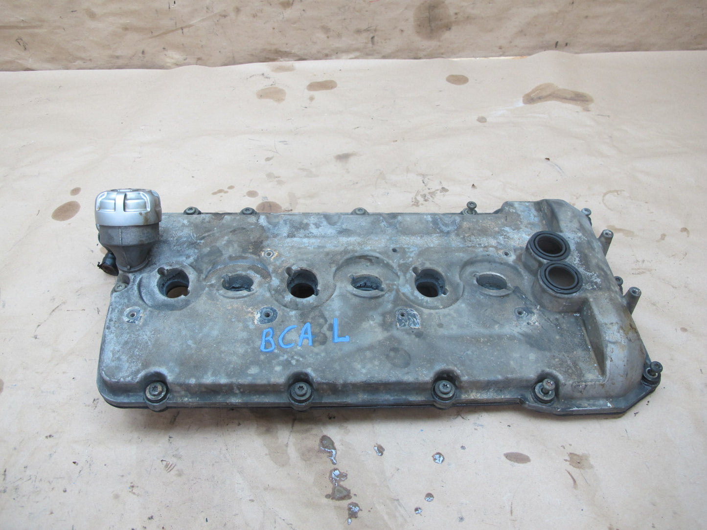 03-10 Bentley Continental GTC GT Flying Spur 6.0L Engine Motor Left Valve Cover