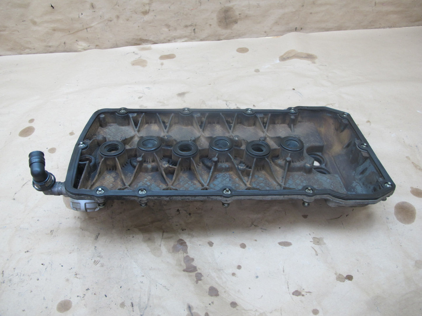 03-10 Bentley Continental GTC GT Flying Spur 6.0L Engine Motor Left Valve Cover