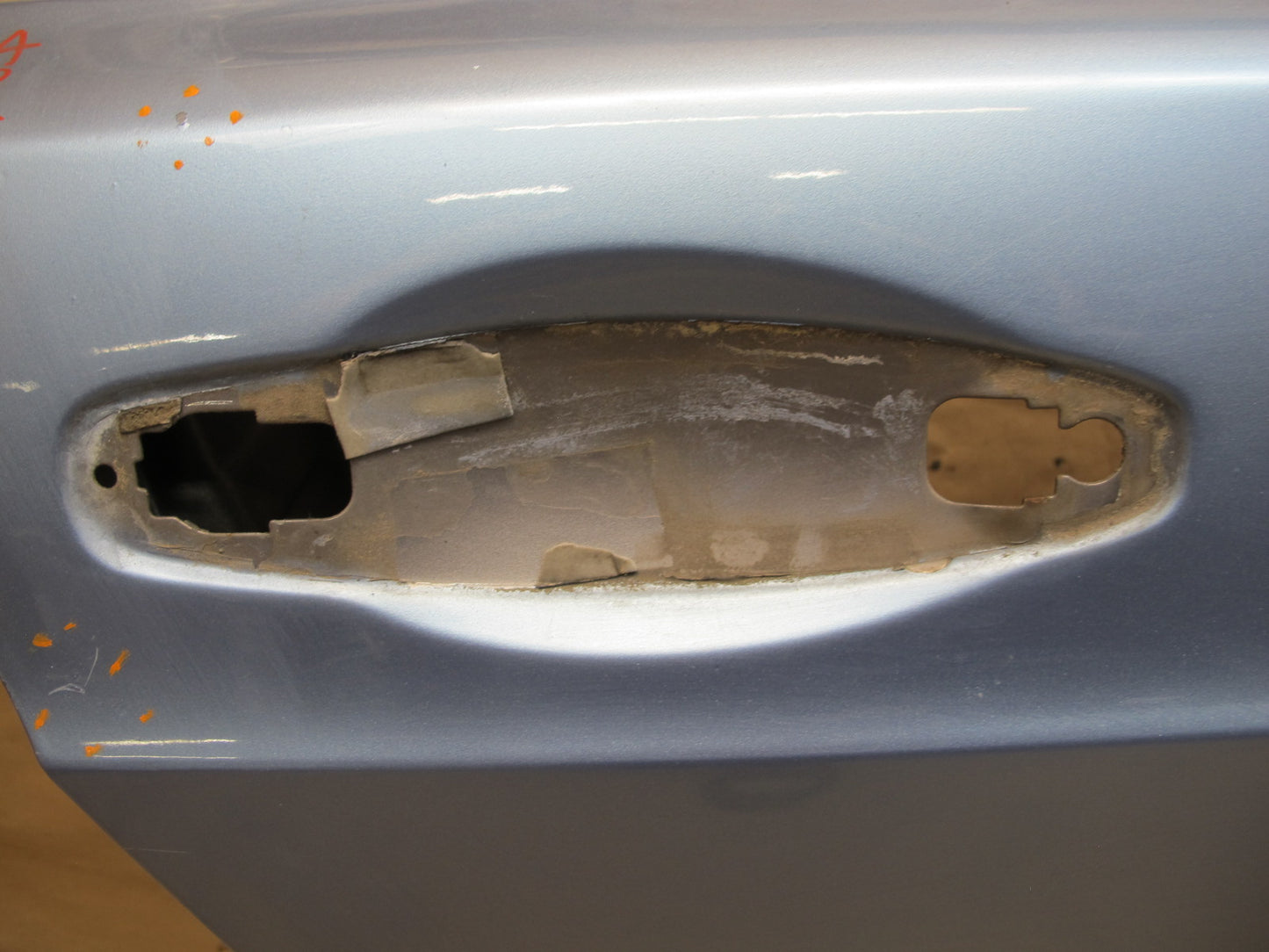 06-12 Bentley Continental Flying Spur Rear Right Door Shell Panel