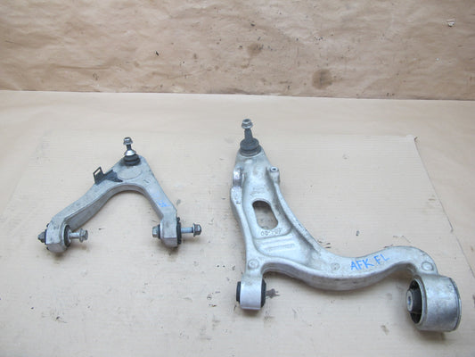 11-12 Fisker Karma Set of 2 Front Left Upper & Lower Control Arm 61K Mile OEM