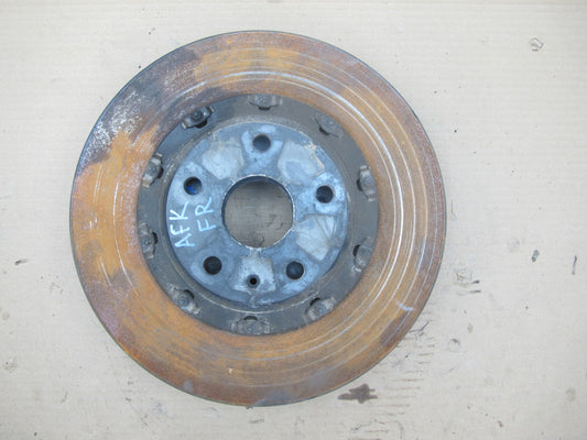 11-12 Fisker Karma Set of 2 Front Right & Left Brake Disc Rotor 61K Miles OEM