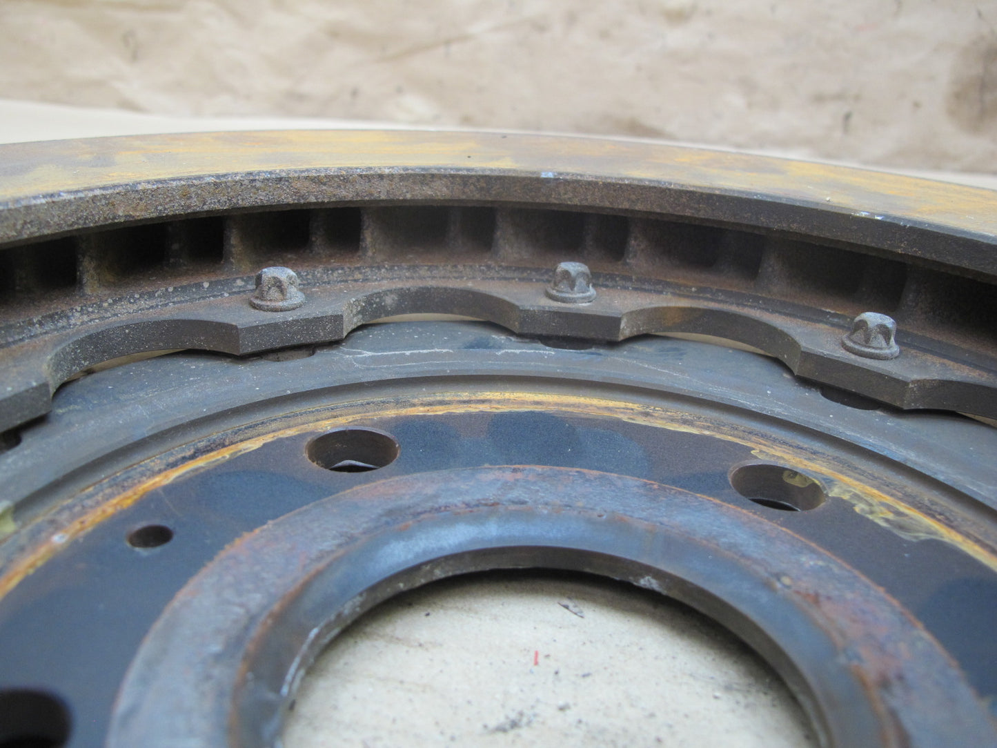 11-12 Fisker Karma Set of 2 Front Right & Left Brake Disc Rotor 61K Miles OEM