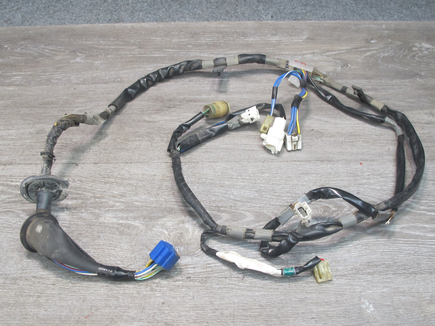 84-85 Toyota Supra MA67 Set of 2 Left & Right Door Wire Wiring Harness OEM