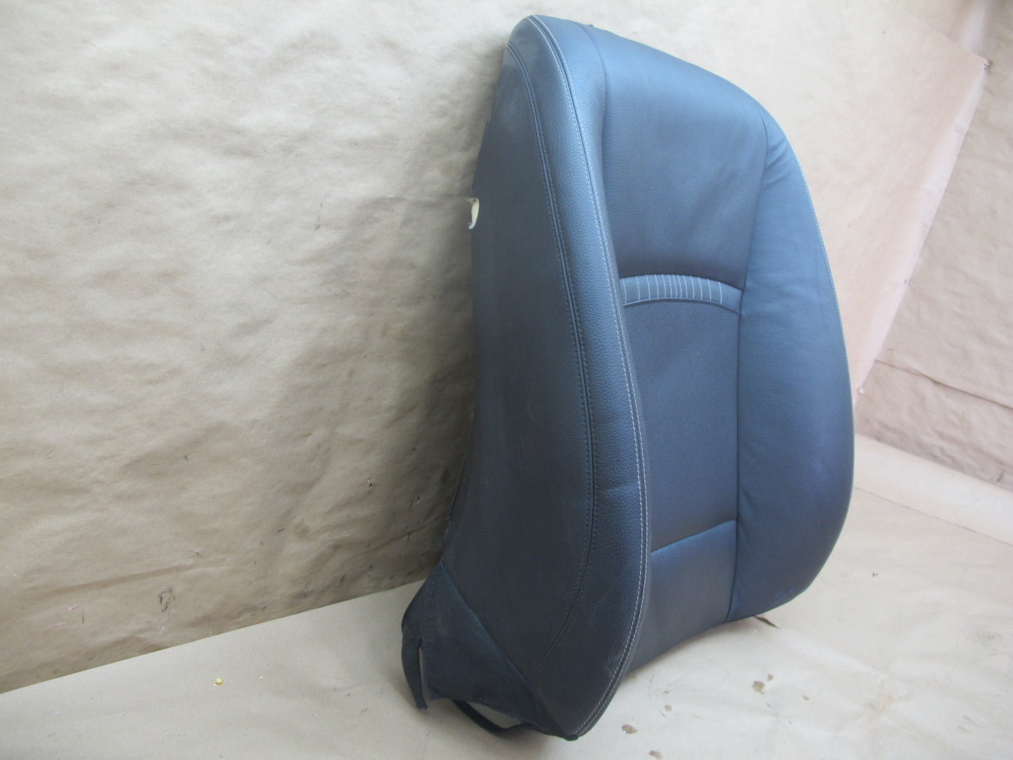 14-16 BMW F10 5-SERIES Front Left Driver Seat Upper Leather Cushion Heated OEM