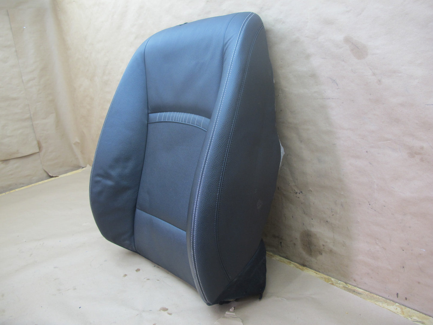 14-16 BMW F10 5-SERIES Front Left Driver Seat Upper Leather Cushion Heated OEM