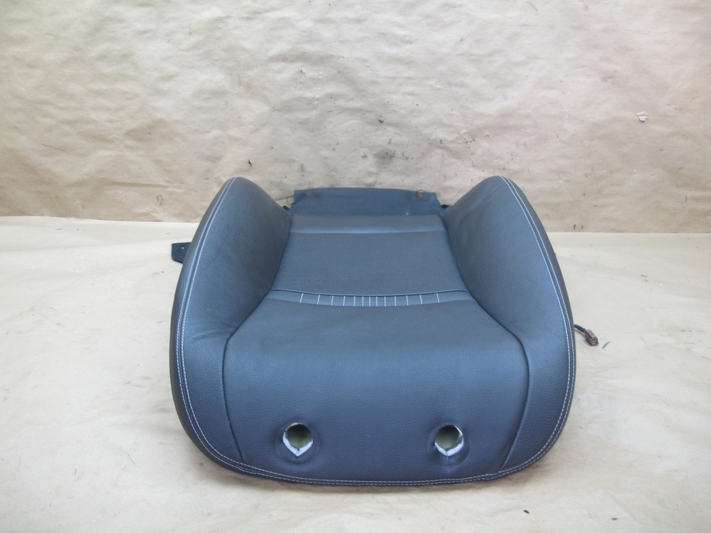 14-16 BMW F10 5-SERIES Front Left Driver Seat Upper Leather Cushion Heated OEM