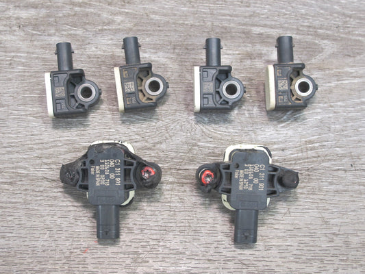 11-12 FISKER KARMA LEFT & RIGHT SIDE SRS AIRBAG IMPACT SENSOR 6PCS OEM
