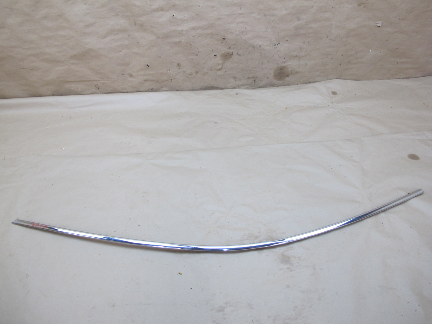 06-12 Bentley Continental Flying Spur Front Right Door Chrome Trim Molding Set