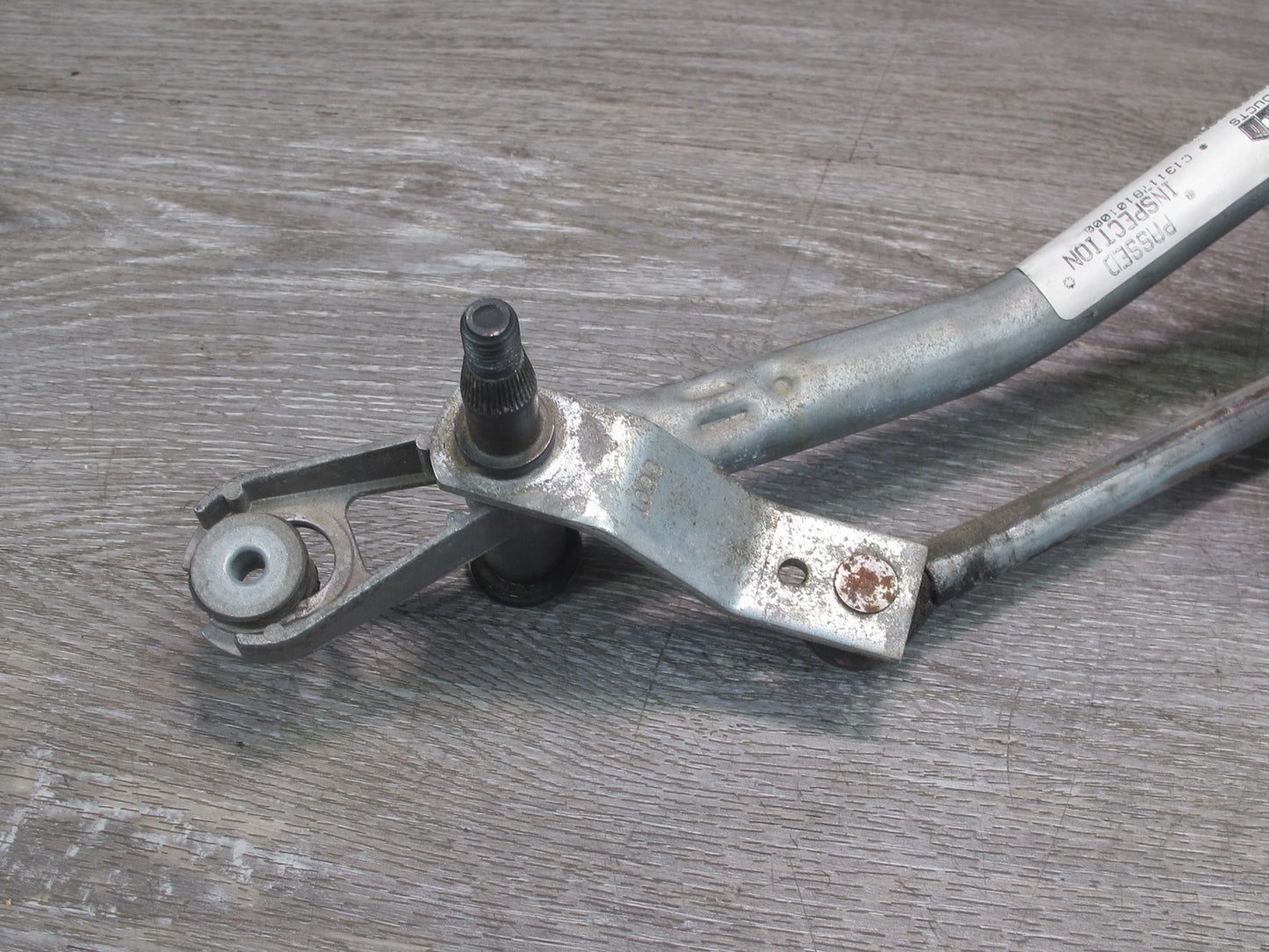 11-12 Karma Fisker Front Windshield Wiper Transmission Linkage w Motor OEM