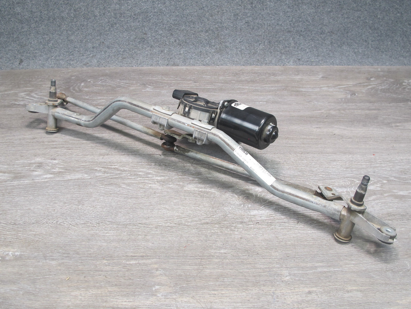 11-12 Karma Fisker Front Windshield Wiper Transmission Linkage w Motor OEM
