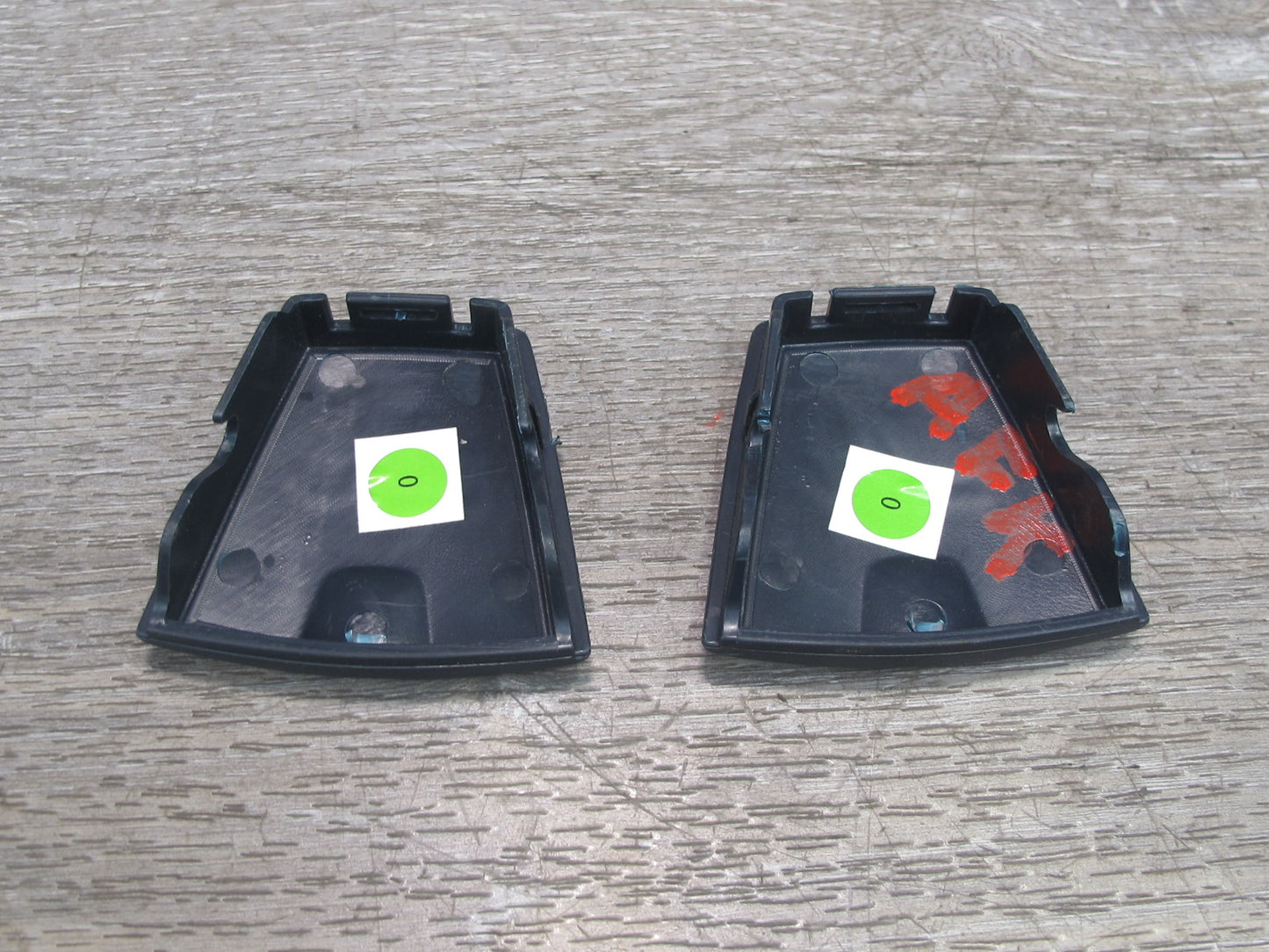 11-12 Fisker Karma Set of 2 Rear Shelf Deck Left Right TOP Tether Cover OEM