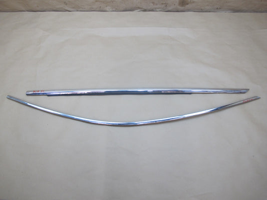 06-12 Bentley Continental Flying Spur Front Left Door Chrome Trim Molding Set