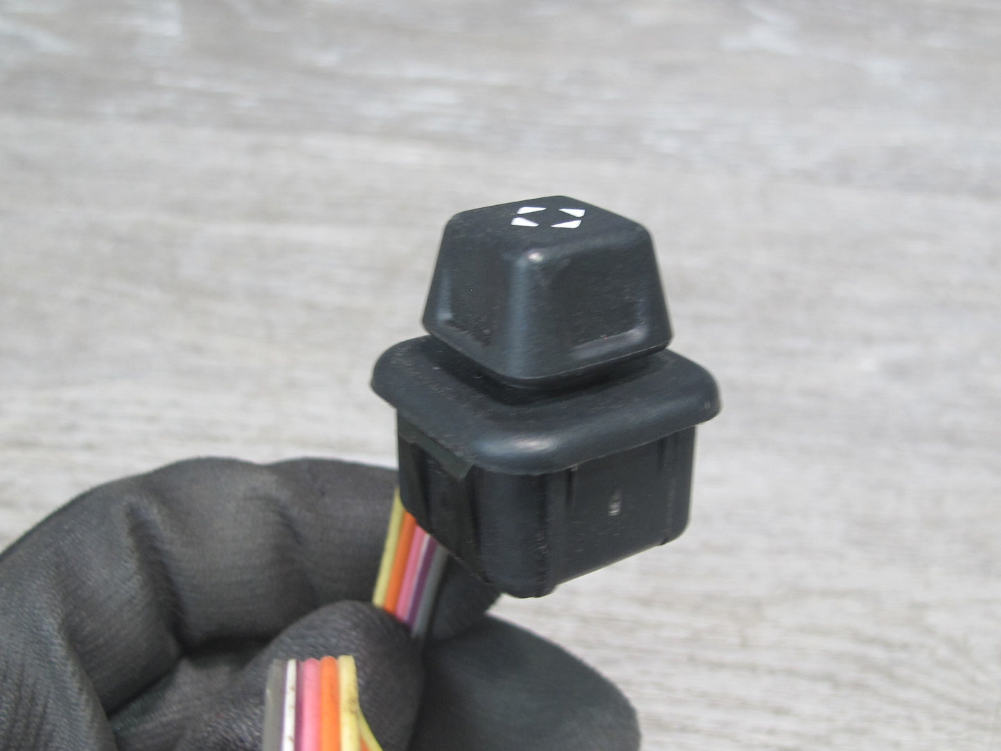 11-12 Fisker Karma Steering Column Tilt Adjust Switch w Wire Wiring OEM