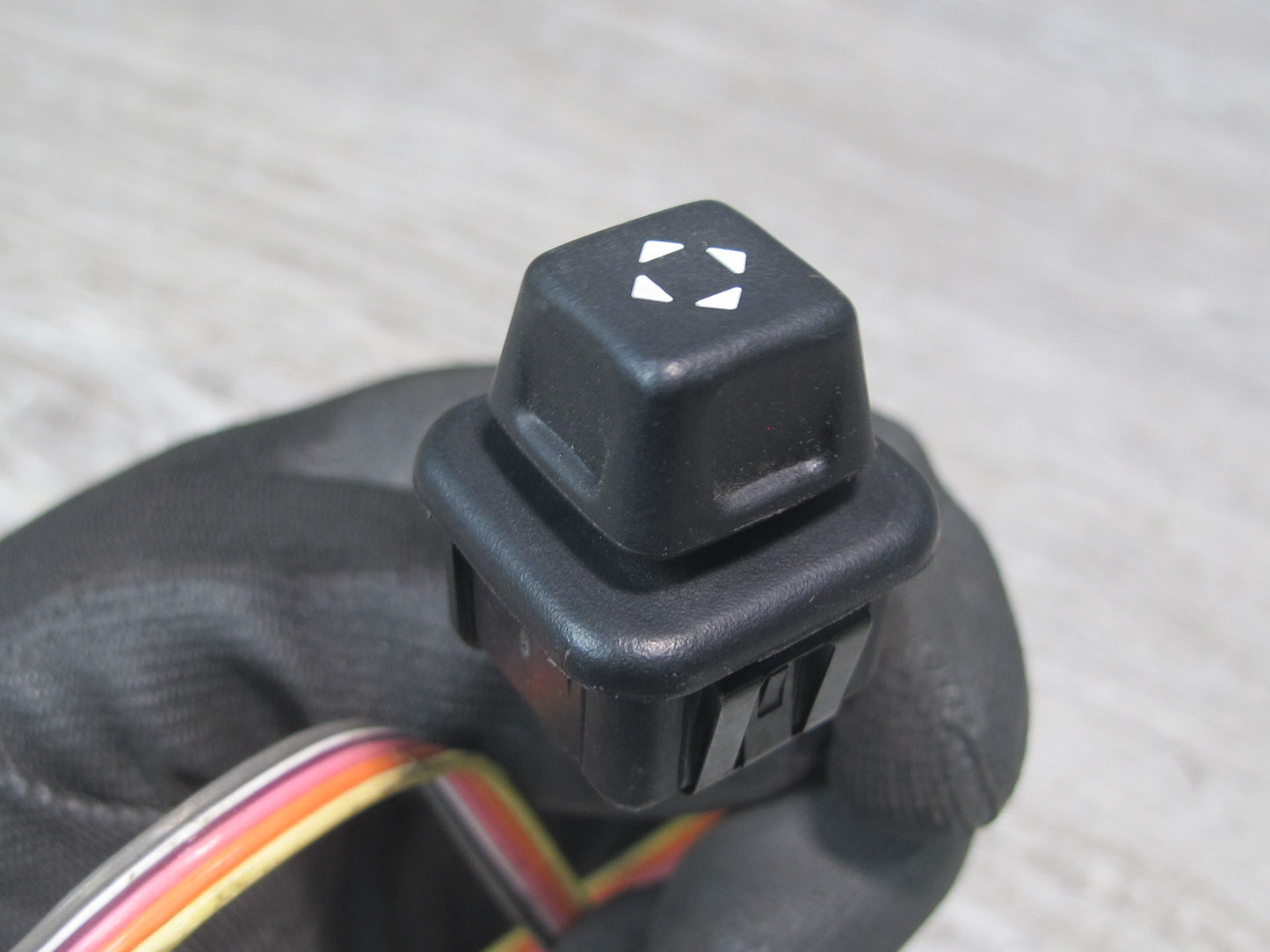 11-12 Fisker Karma Steering Column Tilt Adjust Switch w Wire Wiring OEM
