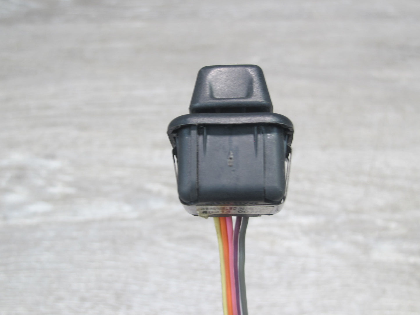 11-12 Fisker Karma Steering Column Tilt Adjust Switch w Wire Wiring OEM