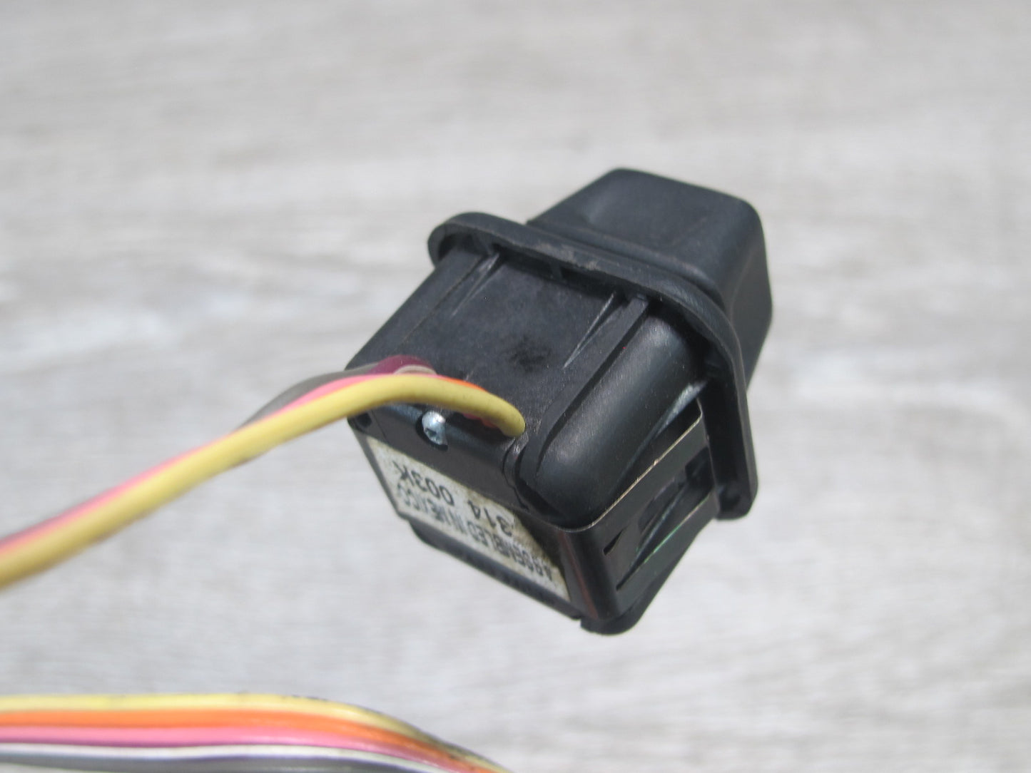 11-12 Fisker Karma Steering Column Tilt Adjust Switch w Wire Wiring OEM