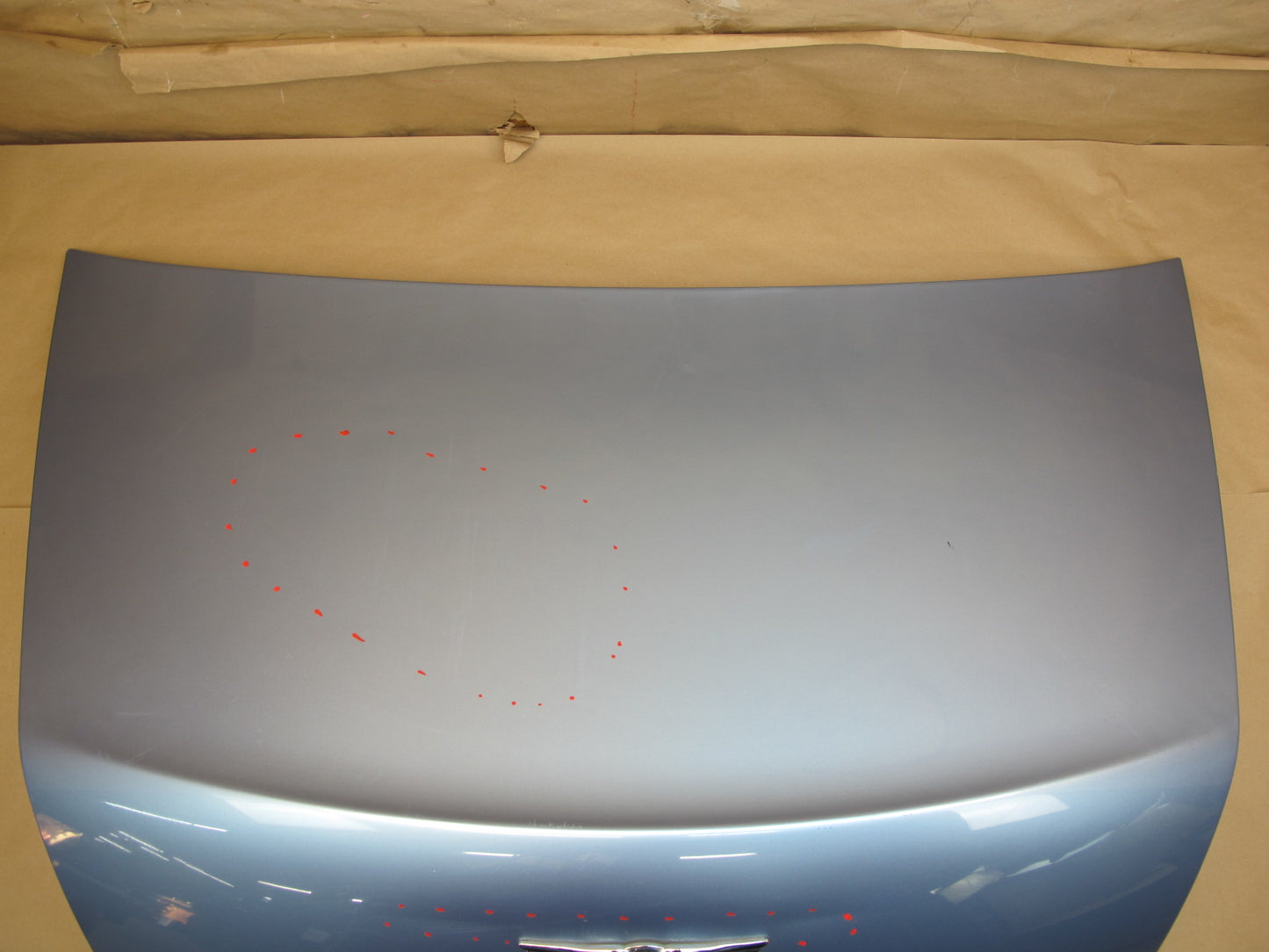 06-12 Bentley Continental Flying Spur Rear Trunk Lid Shell Cover Panel