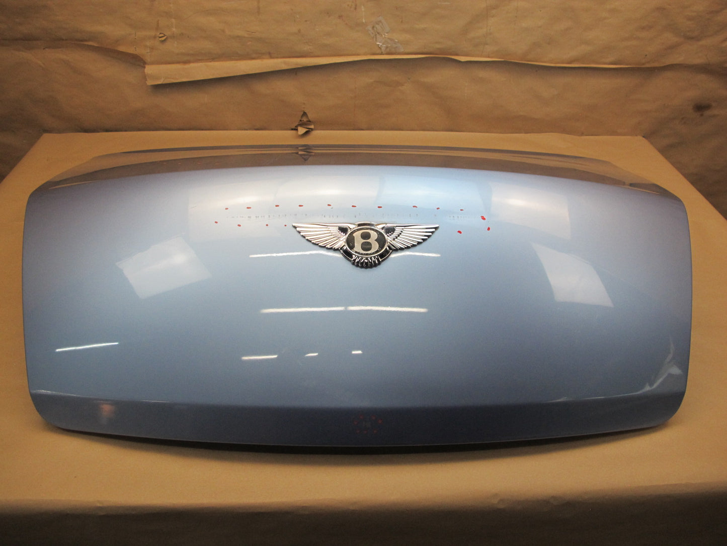 06-12 Bentley Continental Flying Spur Rear Trunk Lid Shell Cover Panel