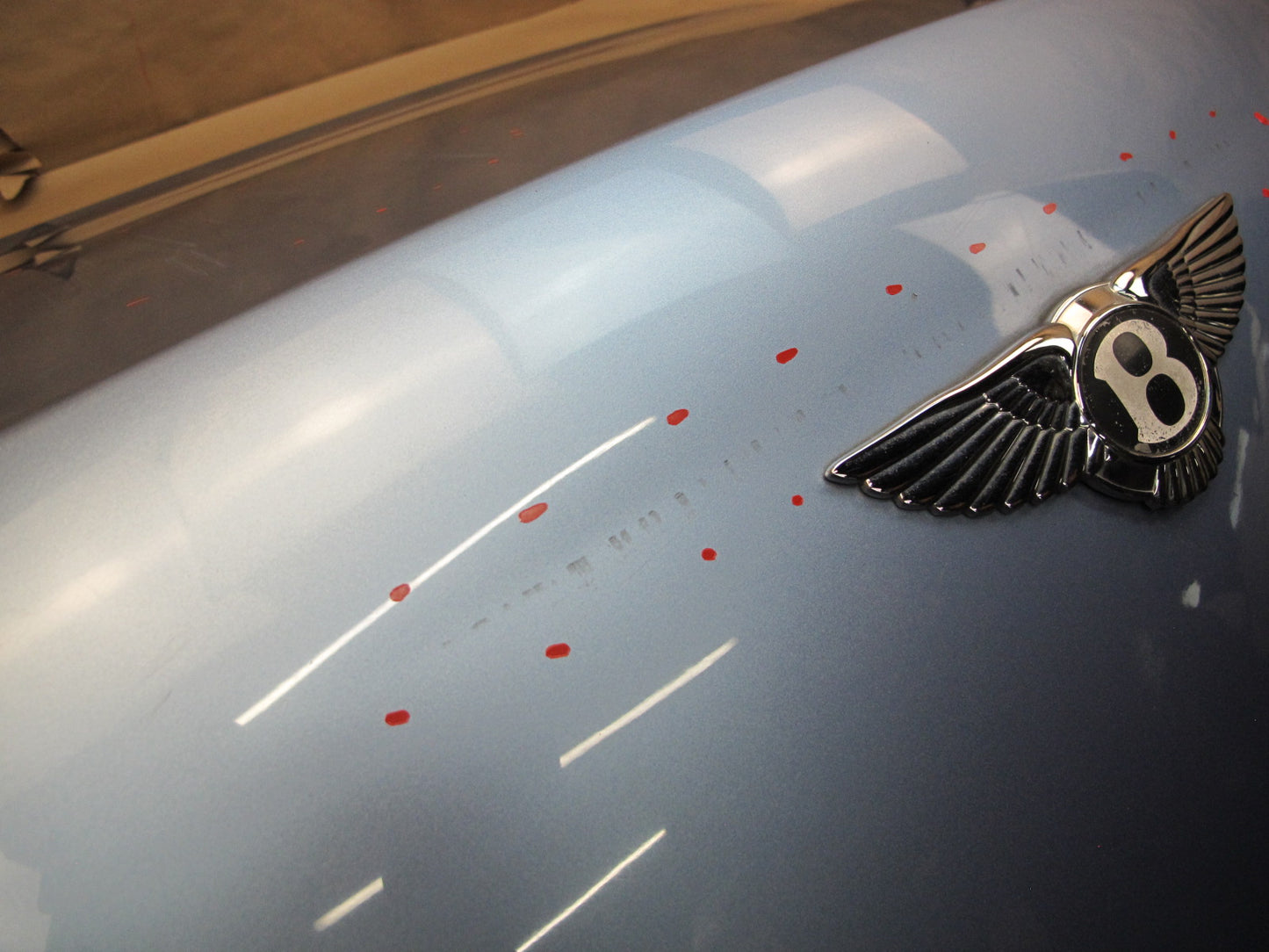 06-12 Bentley Continental Flying Spur Rear Trunk Lid Shell Cover Panel