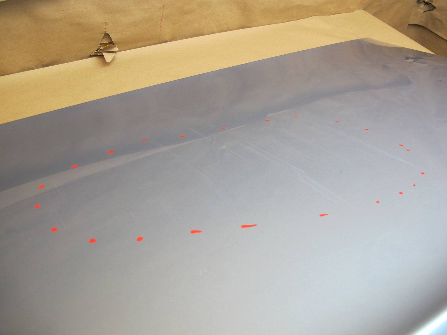 06-12 Bentley Continental Flying Spur Rear Trunk Lid Shell Cover Panel