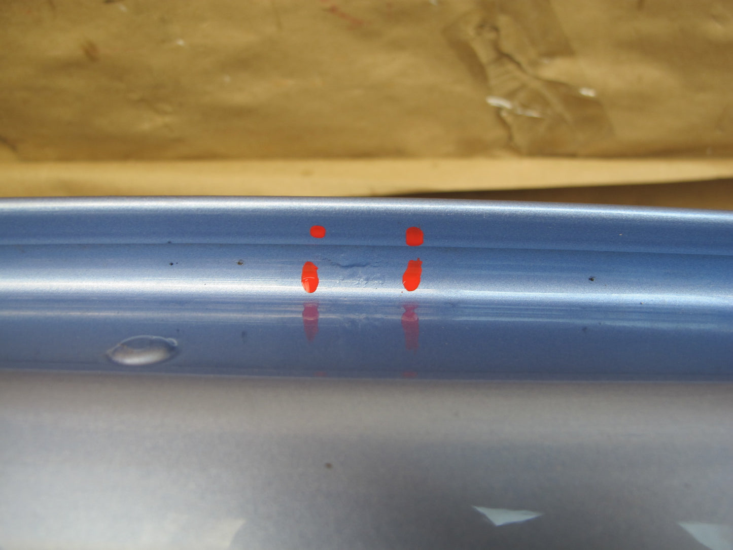 06-12 Bentley Continental Flying Spur Rear Trunk Lid Shell Cover Panel