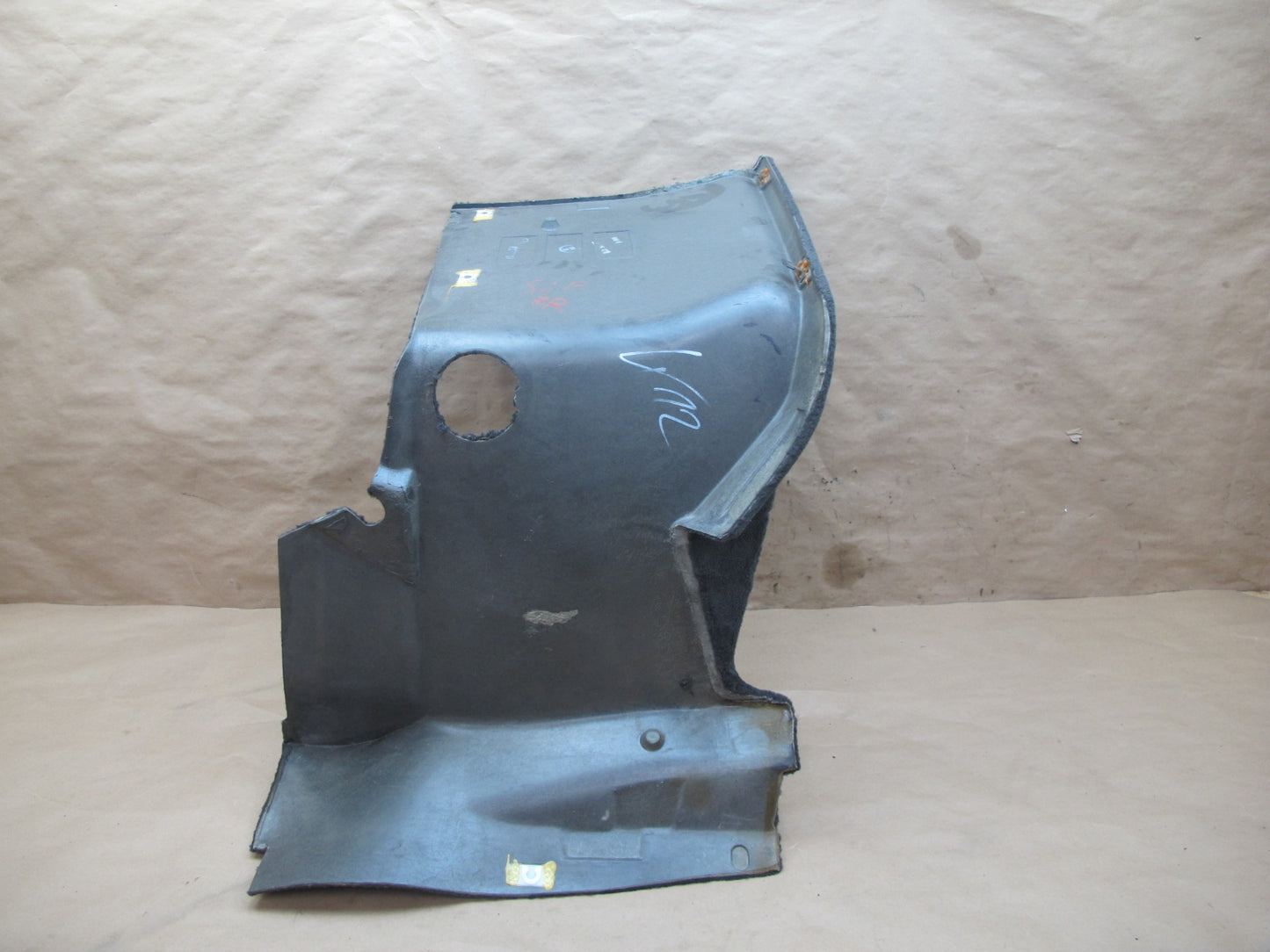 96-02 Mercedes R129 Set of 2 Rear Trunk Carpet Liner Trim Cover Panel OEM