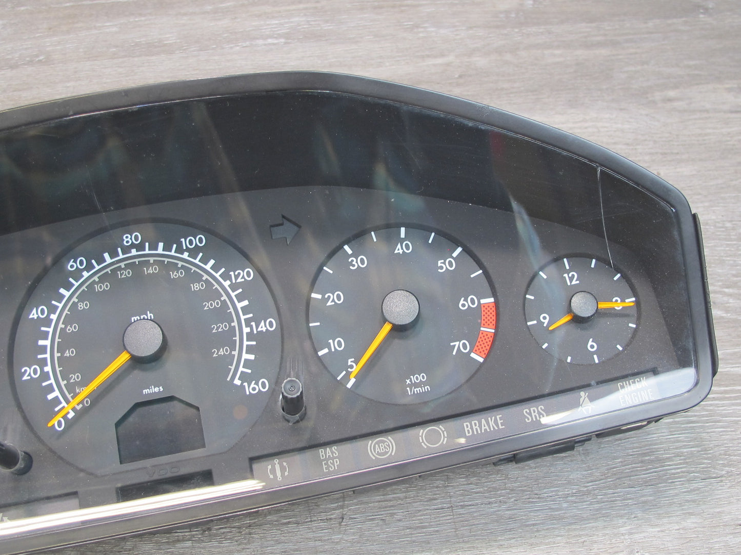 98-99 Mercedes R129 Sl-class Instrument Cluster Gauge Speedometer OEM