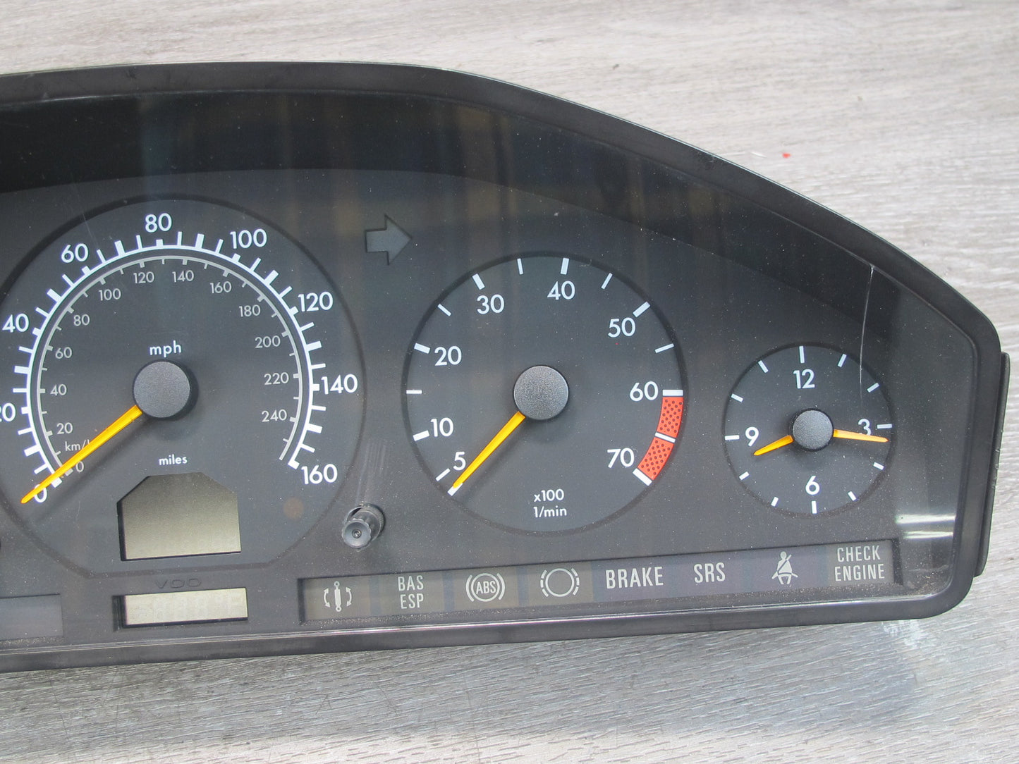 98-99 Mercedes R129 Sl-class Instrument Cluster Gauge Speedometer OEM