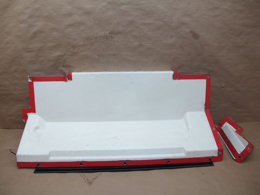 11-12 Fisker Karma Set of 2 Rear Trunk Battery Inverter Cover Trim Panel OEM
