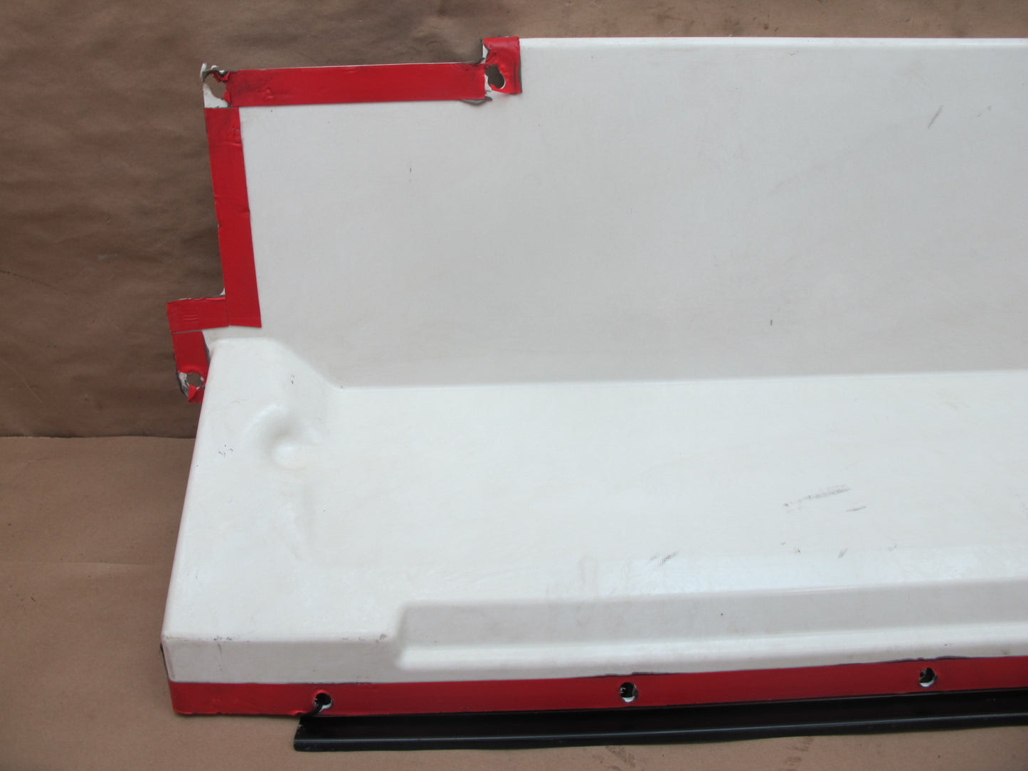 11-12 Fisker Karma Set of 2 Rear Trunk Battery Inverter Cover Trim Panel OEM