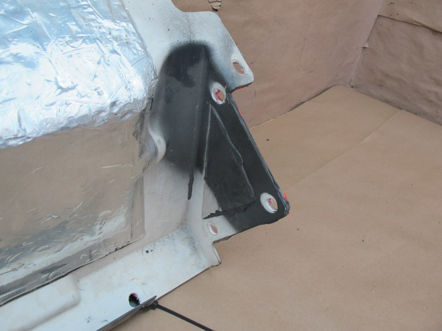 11-12 Fisker Karma Set of 2 Rear Trunk Battery Inverter Cover Trim Panel OEM