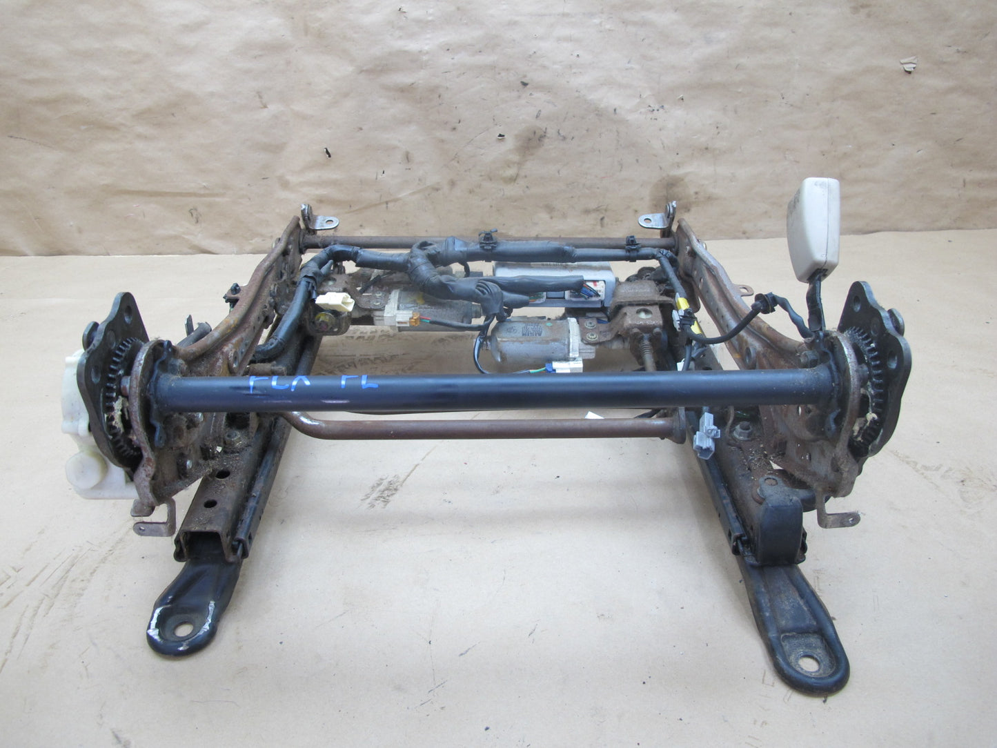 1998-2002 Lexus LX470 Front Left Driver Side Lower Seat Track Frame W/ Motor