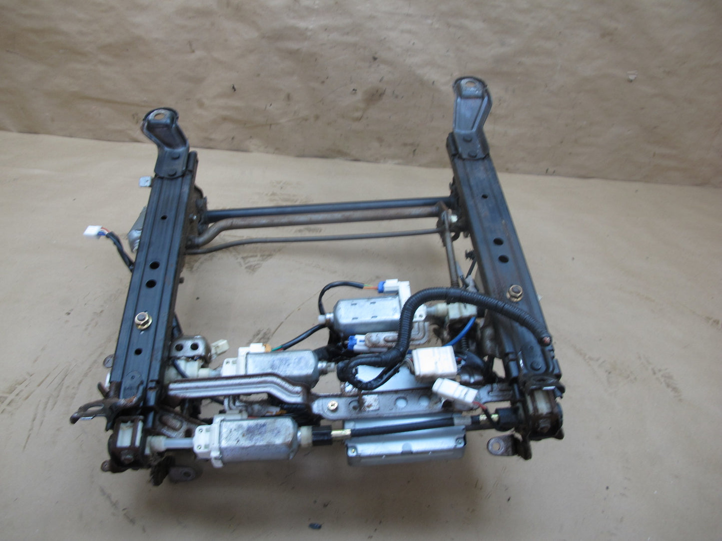 1998-2002 Lexus LX470 Front Left Driver Side Lower Seat Track Frame W/ Motor