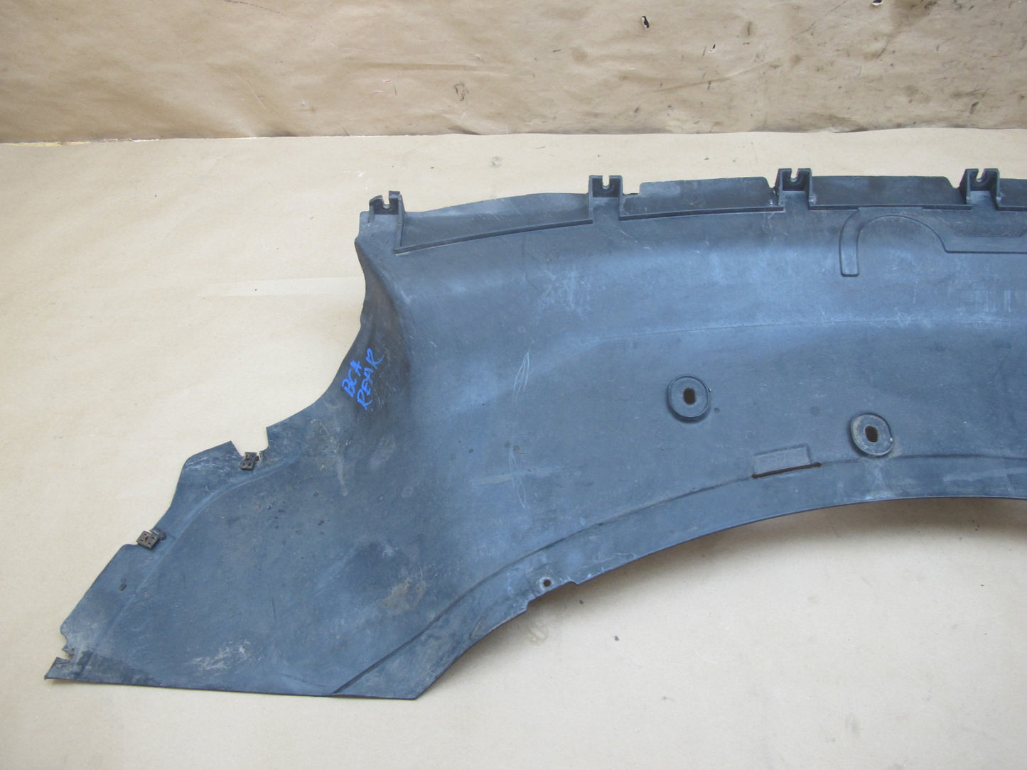 2006-2012 Bentley Continental Flying Rear Bumper Lower Shield Cover Panel