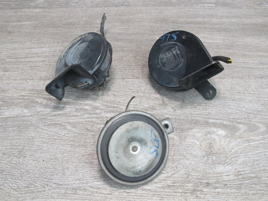 94-02 Mercedes R129 SL Set of 3 High & Low Tone Pitch Horn Theft Signal OEM