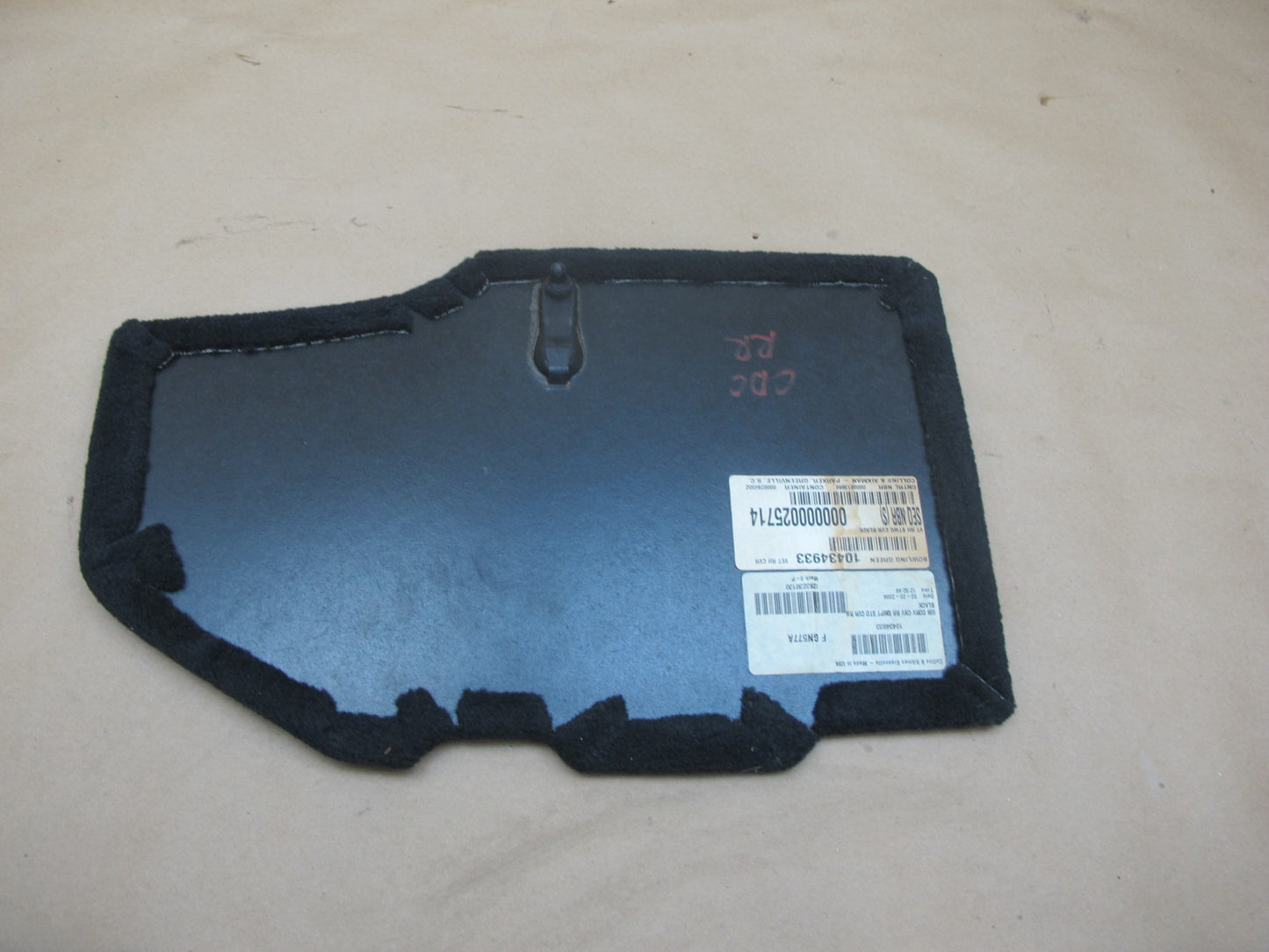 99-04 Chevrolet Corvette C5 Set of 2 Rear Cargo Storage Compartment Cover OEM