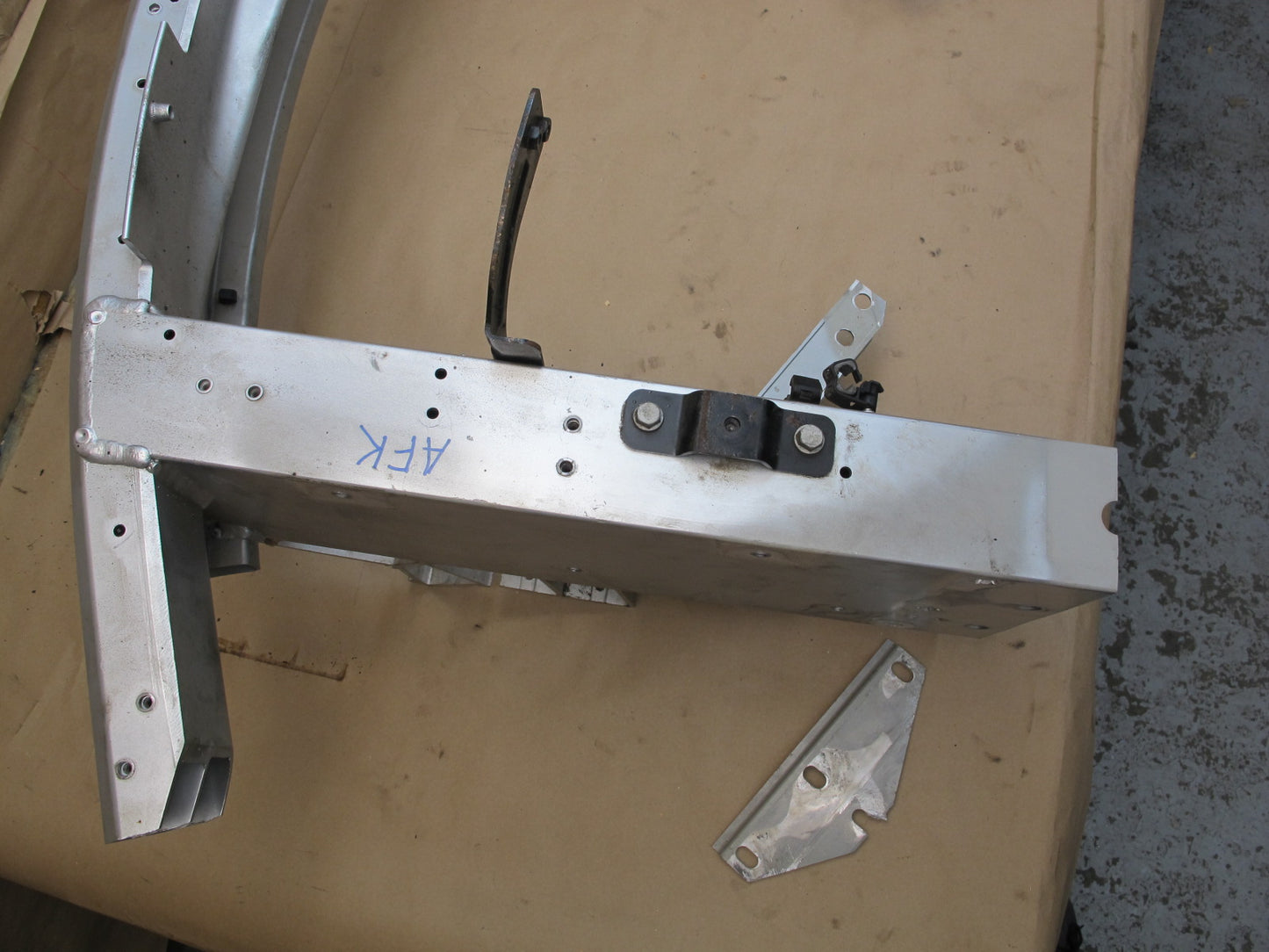 11-12 Fisker Karma Front Bumper Reinforcement Impact Bar OEM