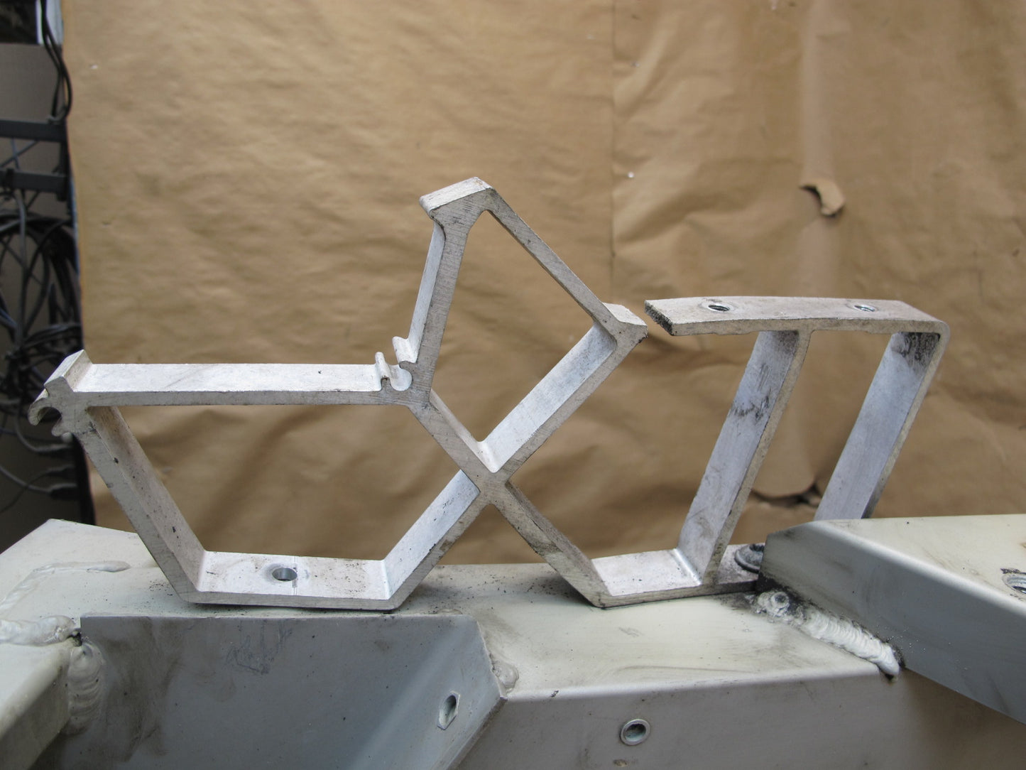 11-12 Fisker Karma Front Bumper Reinforcement Impact Bar OEM