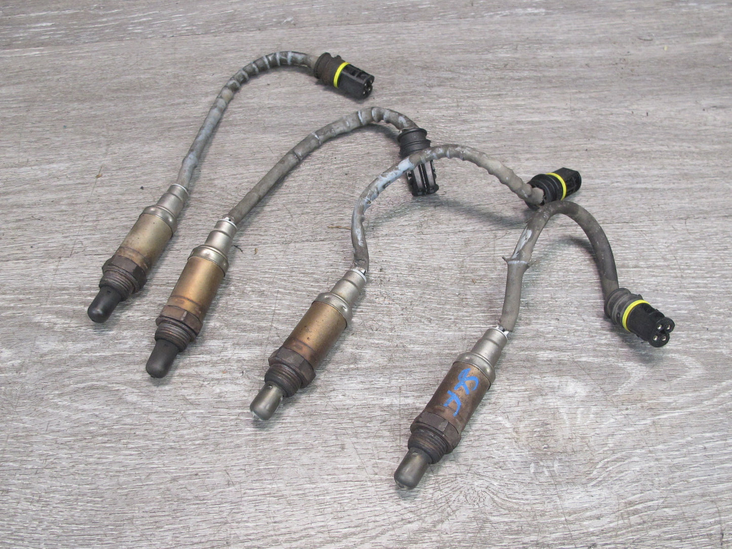 96-98 Mercedes R129 SL500 Set of 4 Exhaust Oxygen O2 Lambda Sensor OEM