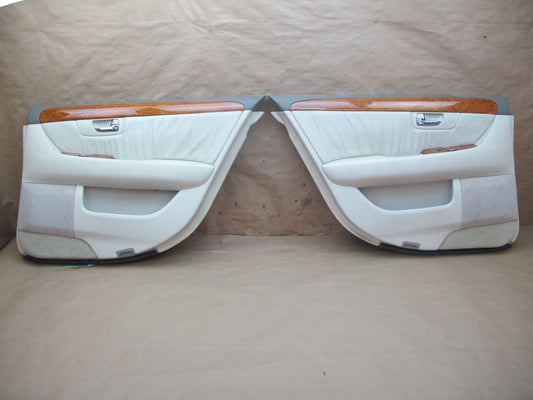 01-03 Lexus UCF30L LS430 Set of 2 Rear Door Interior Trim Cover Panel OEM