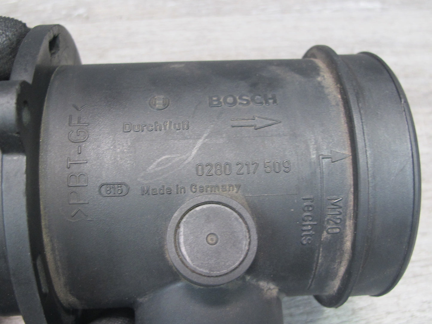 96-02 Mercedes R129 Sl-class Mass Air Flow Meter MAF Sensor 0280217509 OEM