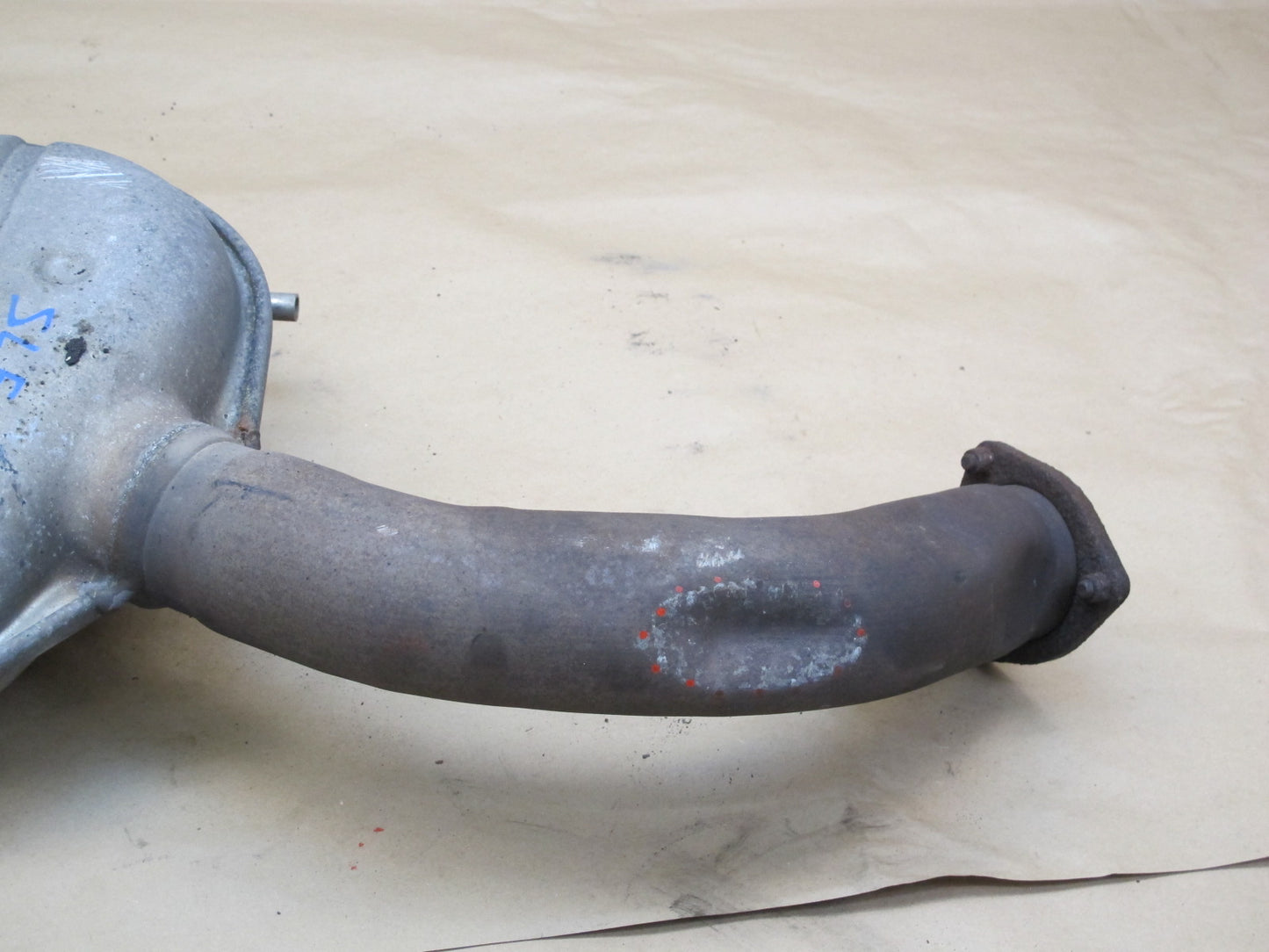 94-98 Mercedes R129 SL600 Set of 2 Exhaust Muffler & Resonator OEM